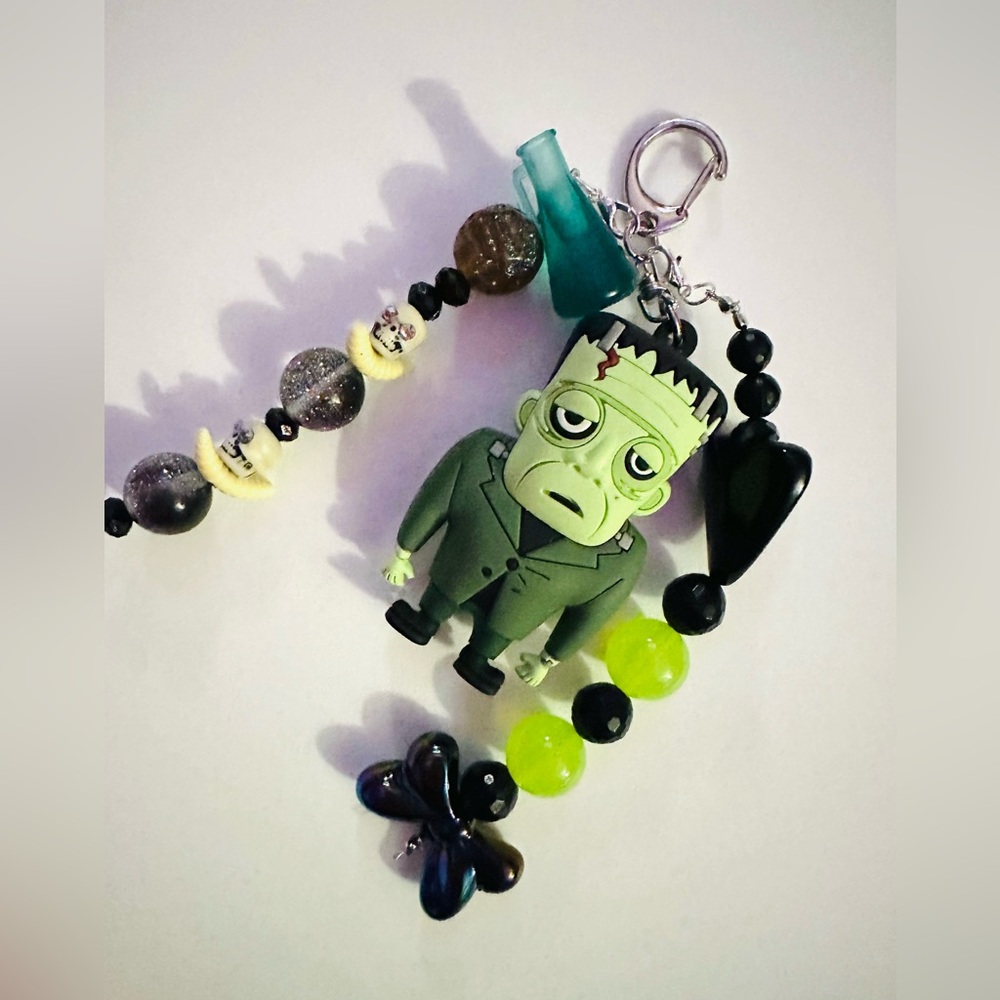 Frankenstein’s monster bag charm
